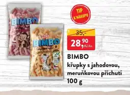 MP Krásno Bimbo křupky s jahodovou, meruňkovou příchutí nabídka