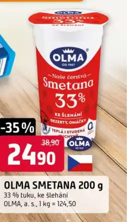 Trefa OLMA Smetana nabídka