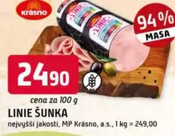 Trefa Linie šunka nabídka