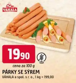 Trefa Párky se sýrem nabídka