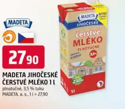 Trefa MADETA Jihočeské čerstvé mléko nabídka