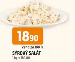 Trefa Sýrový salát nabídka