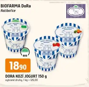 Trefa Dora Kozi jogurt nabídka