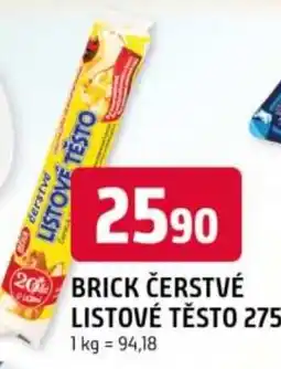 Trefa BRICK Čerstvé listové těsto nabídka