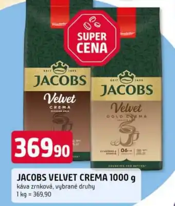 Trefa JACOBS Velvet crema nabídka