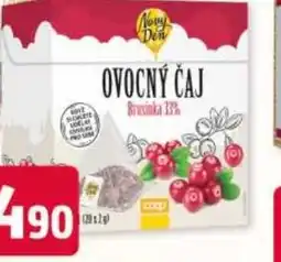Trefa Nový Den ovocný čaj nabídka