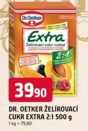 Trefa DR. OETKER Želírovací cukr extra 2:1 nabídka