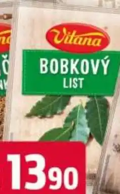 Trefa VITANA Bobkový list nabídka