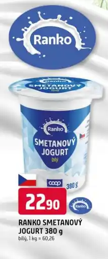 Trefa Ranko smetanový jogurt nabídka