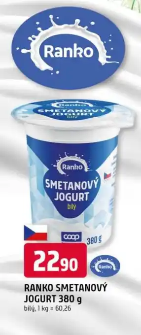 Trefa Ranko smetanový jogurt nabídka