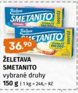 Trefa Želetava Smetanito nabídka