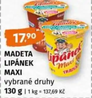 Trefa MADETA Lipánek maxi nabídka