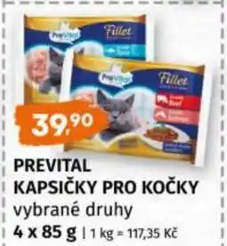 Trefa PREVITAL Kapsičky pro kočky nabídka