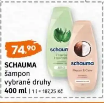 Trefa SCHAUMA šampon nabídka