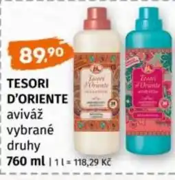 Trefa TESORI D'ORIENTE aviváž nabídka