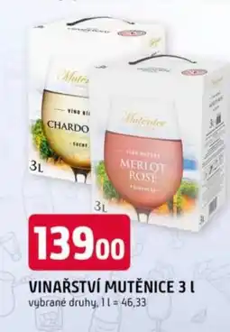 Trefa Vinařství Mutěnice nabídka