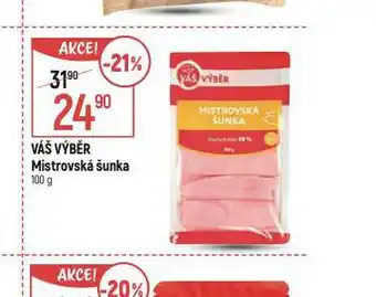Globus Mistrovská šunka nabídka
