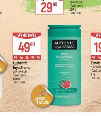 Globus Authentic toya aroma sprchový gel nabídka