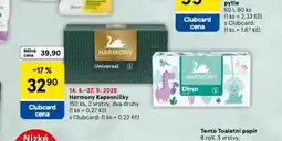 Tesco Harmony kapesníčky nabídka