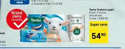 Tesco Tento toaletní papír nabídka