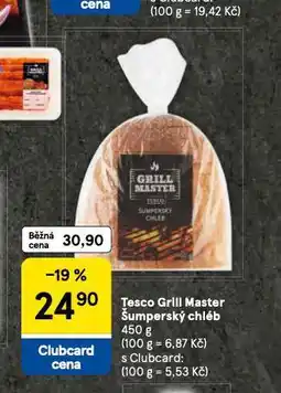 Tesco Šumperský chléb nabídka