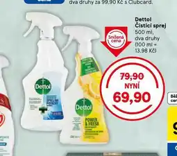 Tesco Dettol čistící sprej nabídka
