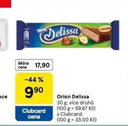 Tesco Orion delissa nabídka