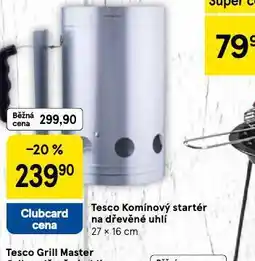 Tesco Komínový starter na dřevěné uhlí nabídka
