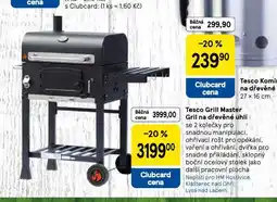 Tesco Gril na dřevěné uhlí nabídka