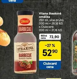 Tesco Vitana steaková omáčka nabídka
