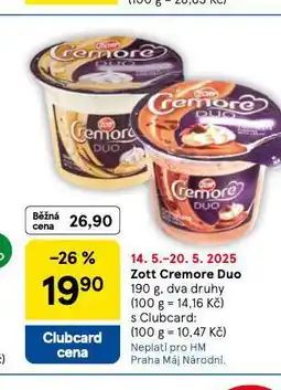 Tesco Zorr cremore duo nabídka