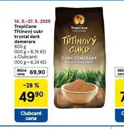 Tesco Třtinový cukr nabídka