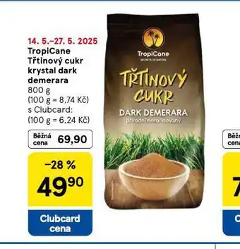 Tesco Třtinový cukr nabídka