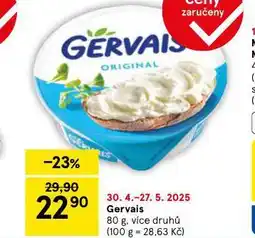 Tesco Gervais nabídka