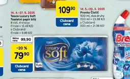 Tesco Tesco luxury soft toaletní papír nabídka