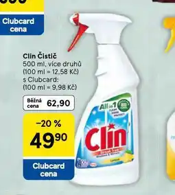 Tesco Clin čistič nabídka
