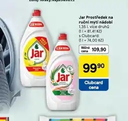 Tesco Jar prostředek na nádobí nabídka