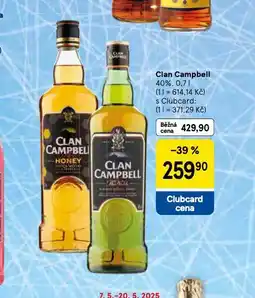Tesco Clan campbell nabídka