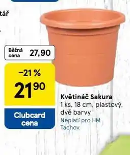 Tesco Květináč sakura nabídka