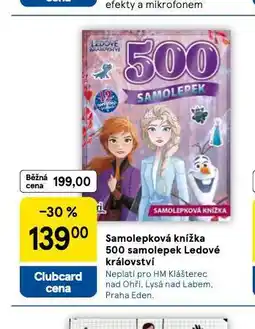 Tesco Samolepková knížka nabídka