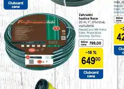 Tesco Zahradní hadice race nabídka