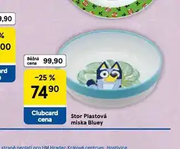 Tesco Stor plastová miska bluey nabídka