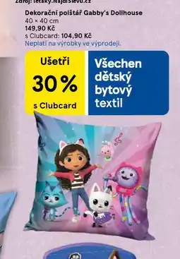 Tesco Dekorační polštář nabídka