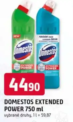 Trefa DOMESTOS Extended power nabídka
