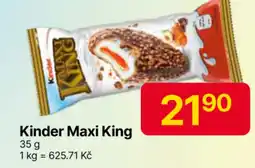 Hruška Kinder Maxi King nabídka