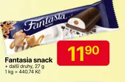 Hruška Fantasia snack nabídka