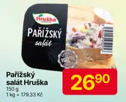 Hruška Pařížský salát Hruška nabídka