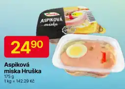 Hruška Aspiková miska Hruška nabídka