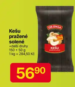 Hruška DR.ENSA Kešu pražené solené nabídka
