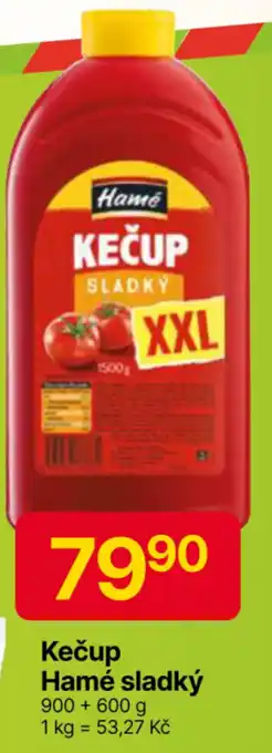 Hruška Kečup Hamé sladký nabídka